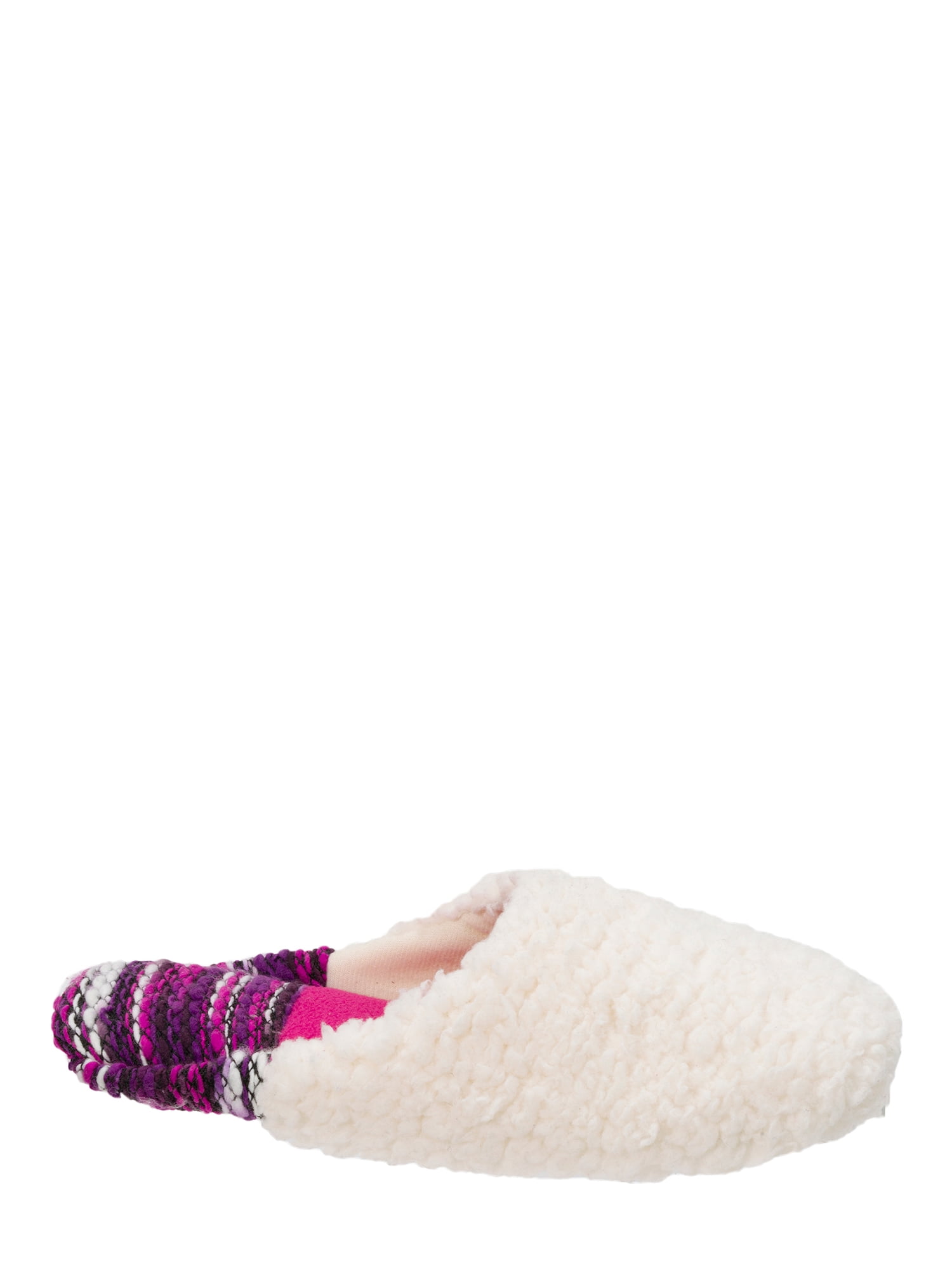Dearfoams Women's Ashley Marled Knit Clog Slippers - Walmart.com